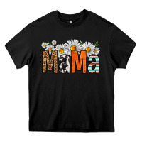 Black western daisies mama Heavy Core Tee - HRA Design Shop