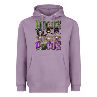 Lavender Hocus Pocus with Skeletons Heavyweight Hoodie - texasbilliewilder