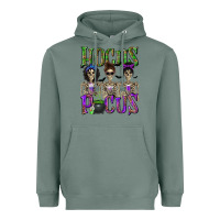 Sage Hocus Pocus with Skeletons Heavyweight Hoodie - texasbilliewilder
