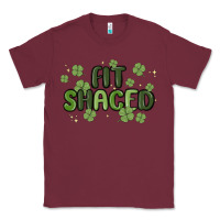 Burgundy fit shaced Classic Tee - MaliasSmallBusiness