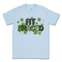 Dusty Blue fit shaced Classic Tee - MaliasSmallBusiness