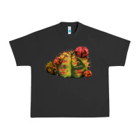 Pigment Black Gymnocalycium Variegated Cactus Urban Heavy Tee - LillyAllenDesigns