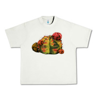 Pistachio Gymnocalycium Variegated Cactus Urban Heavy Tee - LillyAllenDesigns