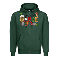 Chrismas Future Nurse Zipper Hoodie | Teevron