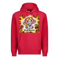 Cardinal sweet summer cute elephant Premium Hoodie - TumblerDesignByShophia