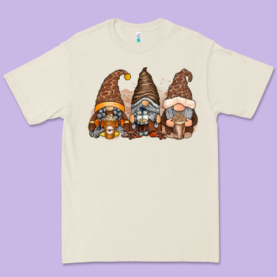 Coffee Gnomes Premium Tee Designed By Racoondesign