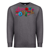 Charcoal Heather Chica bonita Premium Sweatshirt - NancyCooperArtShop