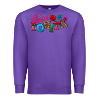Purple Chica bonita Premium Sweatshirt - NancyCooperArtShop