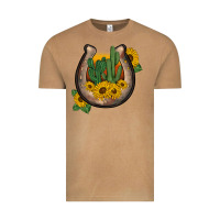 Vintage Camel western horseshoe sunflower cactus Vintage Tee - BarkalooDesign