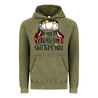 Vintage Olive merry christmas shitter's full,  christmas vacation Vintage Hoodie - Jasminsmagicworld