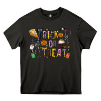 Asphalt trick or treat Heavy Core Tee - CowhideDigitalArt