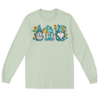 Matcha sunflower gnomes Long Sleeve Tee - MaliasSmallBusiness