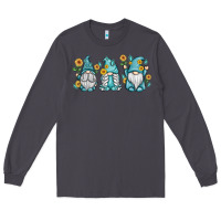 Smoke sunflower gnomes Long Sleeve Tee - MaliasSmallBusiness