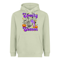 Matcha Spooky Season On Heavyweight Hoodie - texasbilliewilder