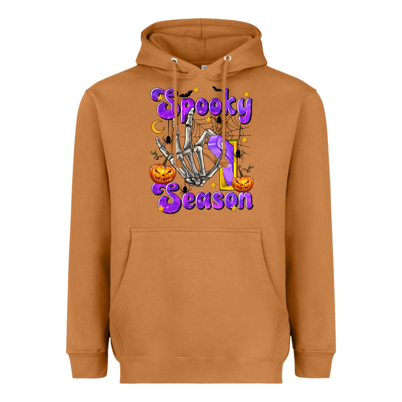 Spooky Season On Heavyweight Hoodie by texasbilliewilder | Teevron