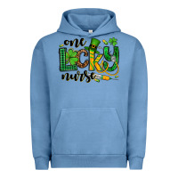 St. Patrick's Day One Lucky Nurse Urban Hoodie | Teevron