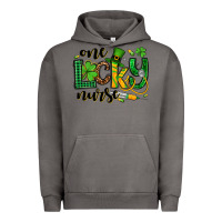 Pigment Tornado St. Patrick's Day One lucky Nurse Urban Hoodie - OliviaCreatesArt