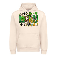 Sandshell St. Patrick's Day One lucky Nurse Urban Hoodie - OliviaCreatesArt