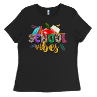 Black school vibes Ladies Tee - Zillion Design Studio