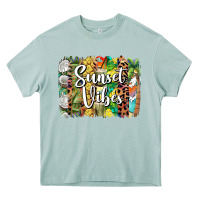Arona sunset vibes brush stroke Heavy Core Tee - BarkalooDesign