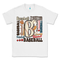 White baseball Classic Tee - MaliasSmallBusiness
