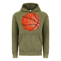 Vintage Olive basketball patch Vintage Hoodie - AdoDesignShop