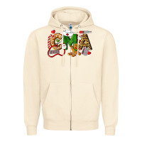 Sandshell christmas cma certified medical assistant Zipper Hoodie - LillyAllenDesigns