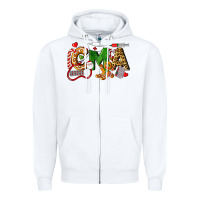 White christmas cma certified medical assistant Zipper Hoodie - LillyAllenDesigns