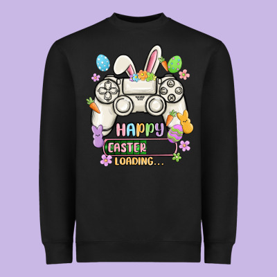 Easter Gamer Heavyweight Sweatshirt Designed By Maliassmallbusiness