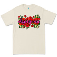 Bone Chingona with roses Premium Tee - AdoDesignShop