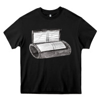 Black wrist coach Heavy Core Tee - FaDigitalArtStudio