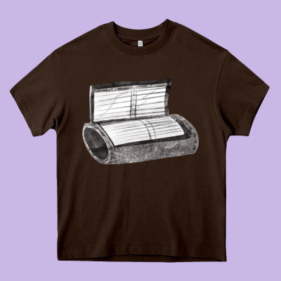 Wrist Coach Heavy Core Tee Designed By Fadigitalartstudio