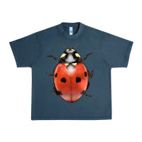 Midnight Navy lady bug Urban Heavy Tee - LillyAllenDesigns
