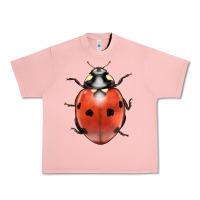 Salmon lady bug Urban Heavy Tee - LillyAllenDesigns