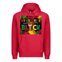 Cardinal my history is black Premium Hoodie - TumblerDesignByShophia