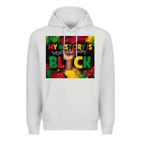 Dove Grey my history is black Premium Hoodie - TumblerDesignByShophia