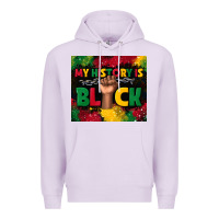 Lilac my history is black Premium Hoodie - TumblerDesignByShophia