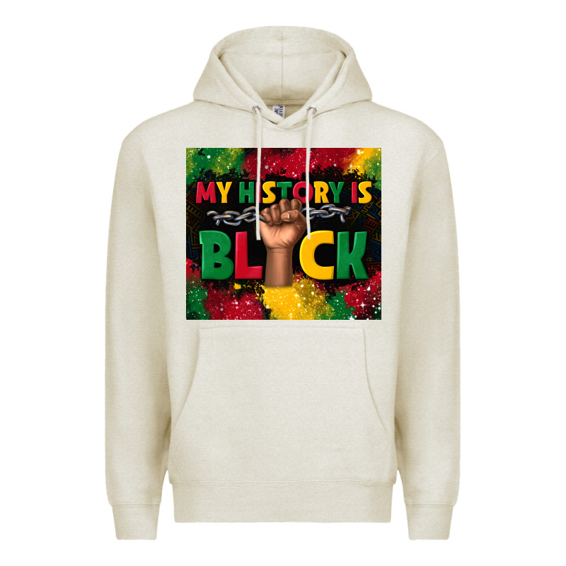 My History Is Black Premium Hoodie by TumblerDesignByShophia | Teevron