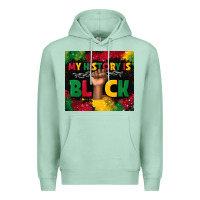 Seafoam my history is black Premium Hoodie - TumblerDesignByShophia