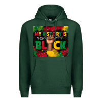 Sports Green my history is black Premium Hoodie - TumblerDesignByShophia