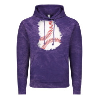 Cloud Purple baseball patch Vintage Hoodie - AdoDesignShop