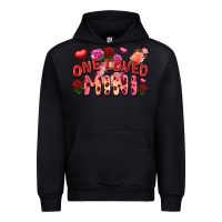 Black One loved mini Valentine's Day Urban Hoodie - FaDigitalArtStudio