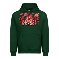 Foreset Green One loved mini Valentine's Day Urban Hoodie - FaDigitalArtStudio