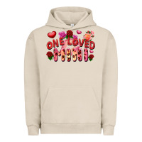 Pigment French Oak One loved mini Valentine's Day Urban Hoodie - FaDigitalArtStudio