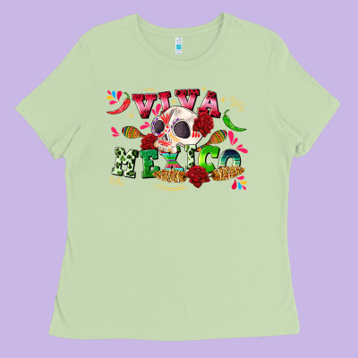 Viva Mexico Ladies Tee Designed By Cts Tumbler Store