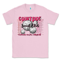 Bubblegum Pink volleyball mom Classic Tee - MaliasSmallBusiness
