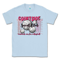Dusty Blue volleyball mom Classic Tee - MaliasSmallBusiness