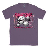 Lavender volleyball mom Classic Tee - MaliasSmallBusiness