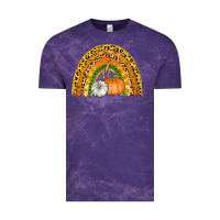 Cloud Purple fall rainbow Vintage Tee - AdoDesignShop