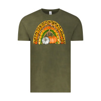 Vintage Olive fall rainbow Vintage Tee - AdoDesignShop